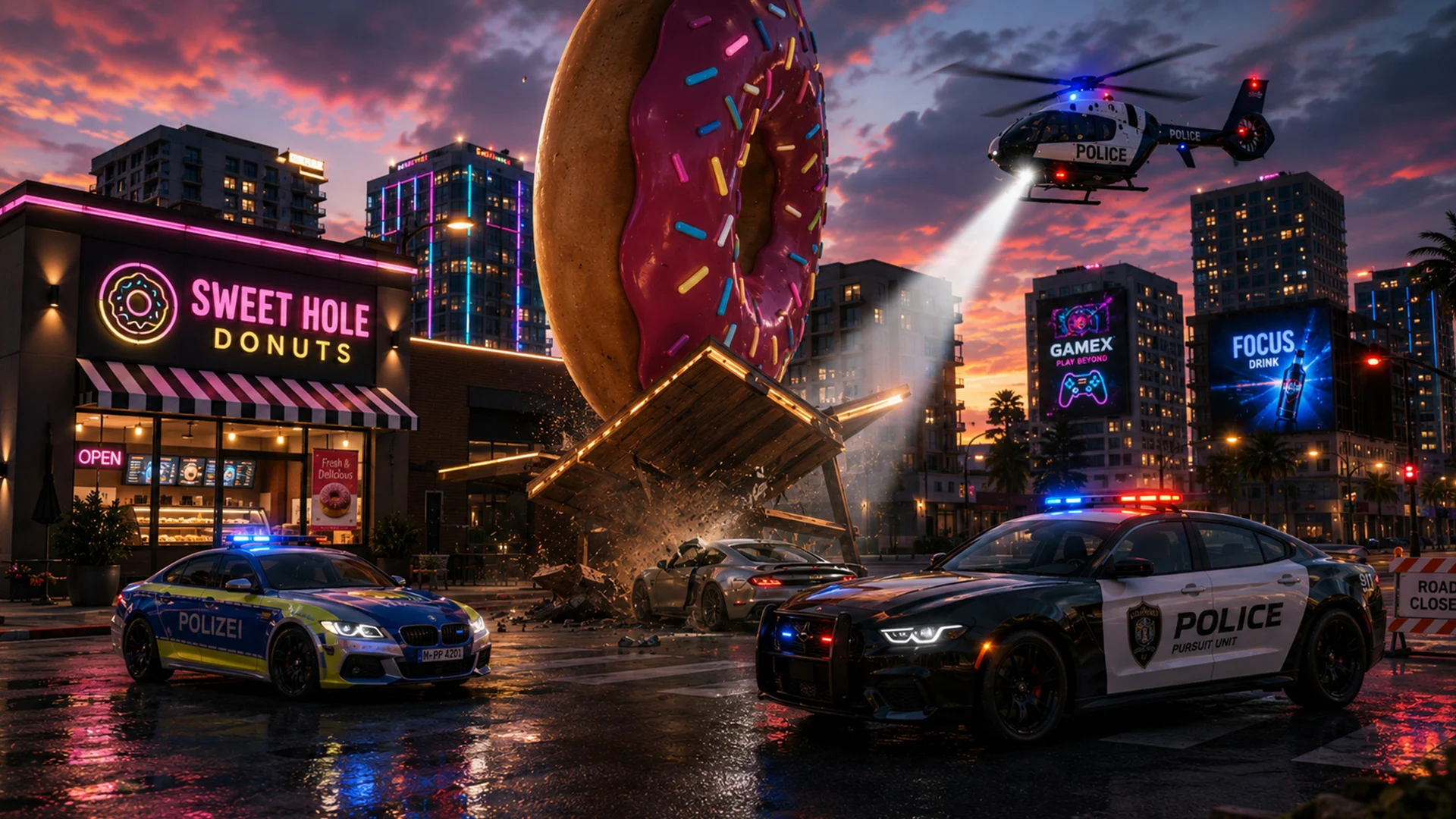 Car Chase Police Cop Simulator gameplay